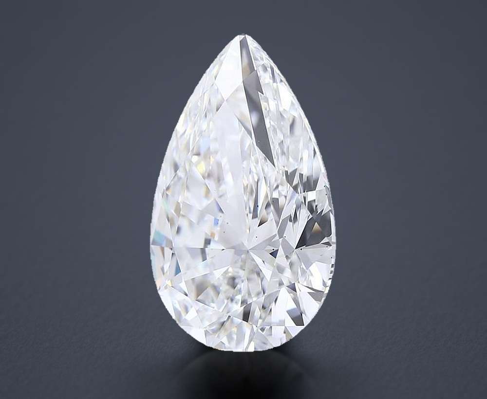 12.05 Carat Pear Lab Diamond