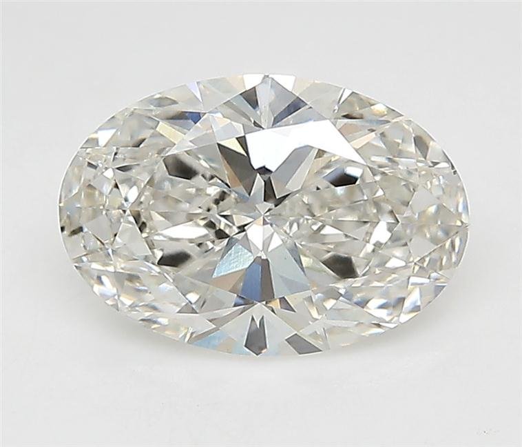 2.70ct H VS1 Rare Carat Ideal Cut Oval Lab Grown Diamond