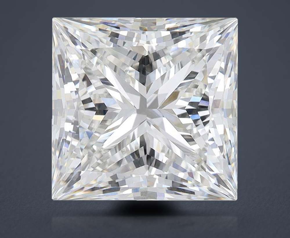 5.77 Carat Princess Lab Diamond
