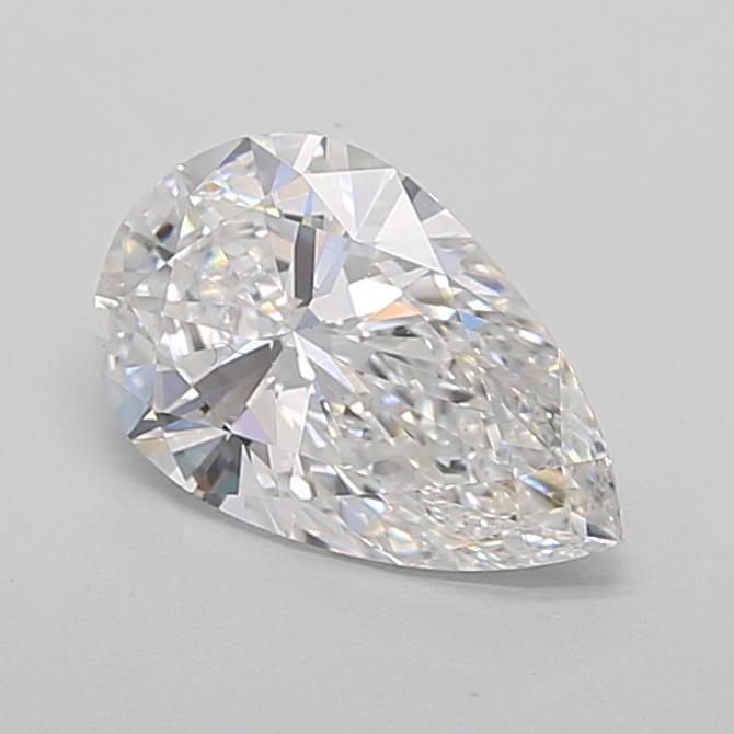 1.51ct E VS1 Rare Carat Ideal Cut Pear Lab Grown Diamond