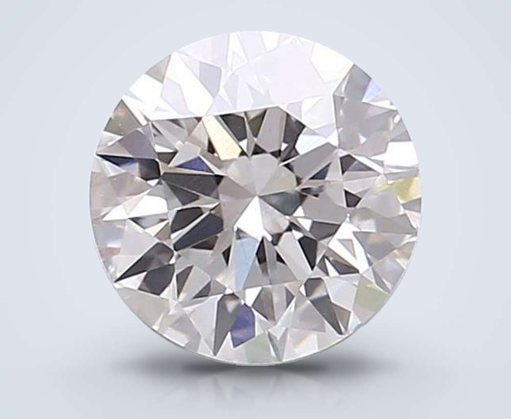 1.61 Carat Round Lab Diamond
