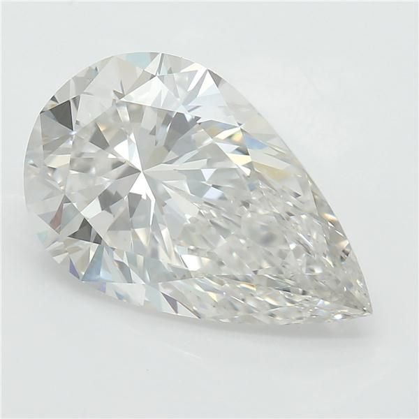 2.07ct H VS1 Rare Carat Ideal Cut Pear Lab Grown Diamond