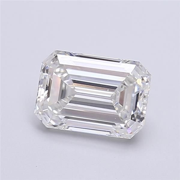 1.53ct F VS1 Rare Carat Ideal Cut Emerald Lab Grown Diamond