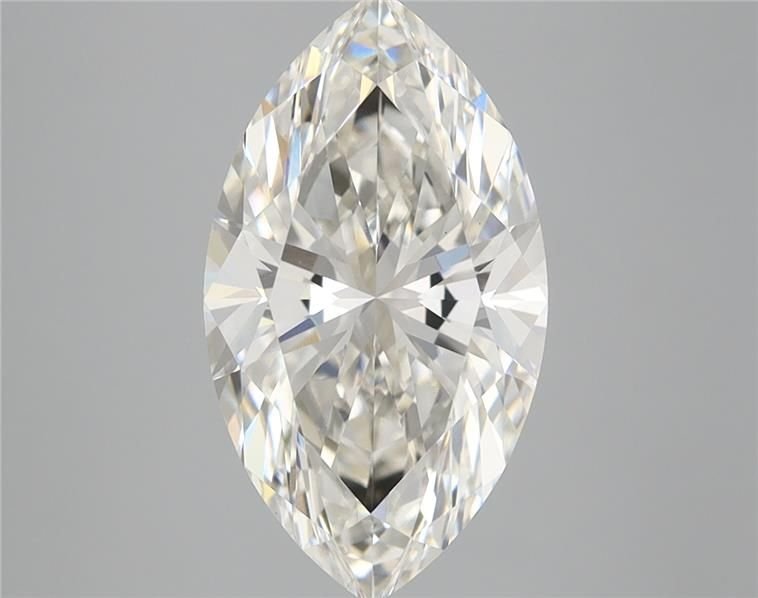 3.06ct H VS1 Rare Carat Ideal Cut Marquise Lab Grown Diamond