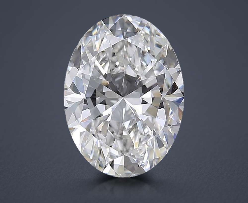 5.00 Carat Oval Lab Diamond