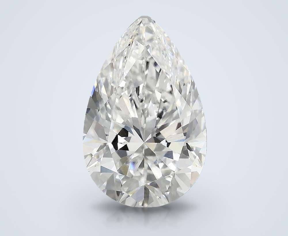 3.52 Carat Pear Lab Diamond