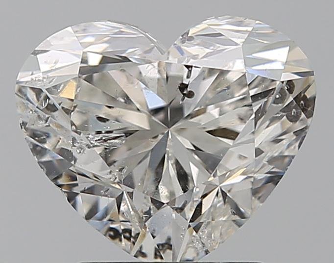 2.00ct G SI2 Rare Carat Ideal Cut Heart Diamond