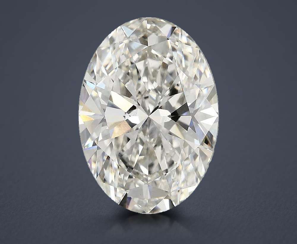 5.00 Carat Oval Lab Diamond