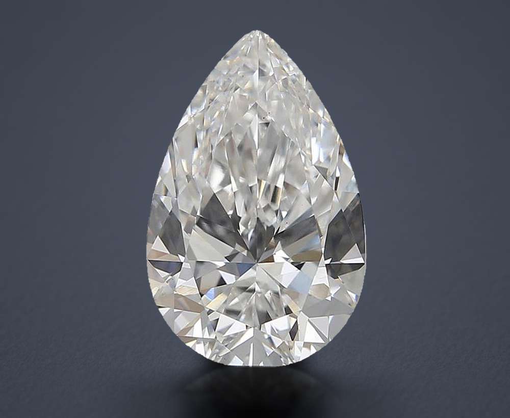 2.42 Carat Pear Lab Diamond
