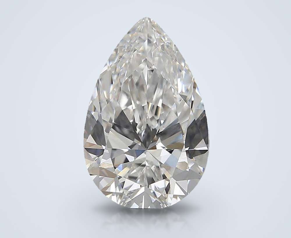 2.42 Carat Pear Lab Diamond