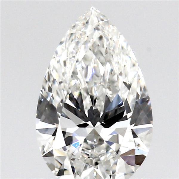 0.45ct E VS1 Rare Carat Ideal Cut Pear Lab Grown Diamond