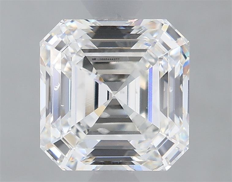 1.50ct F SI1 Rare Carat Ideal Cut Asscher Lab Grown Diamond