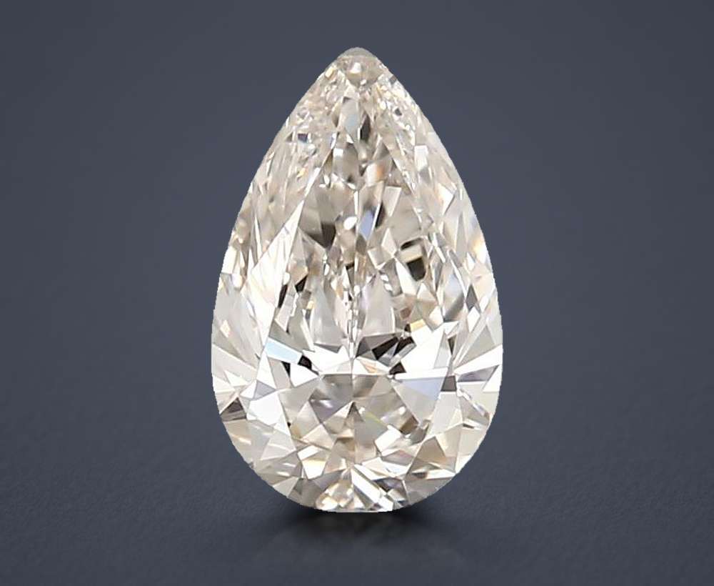 0.50 Carat Pear Natural Diamond