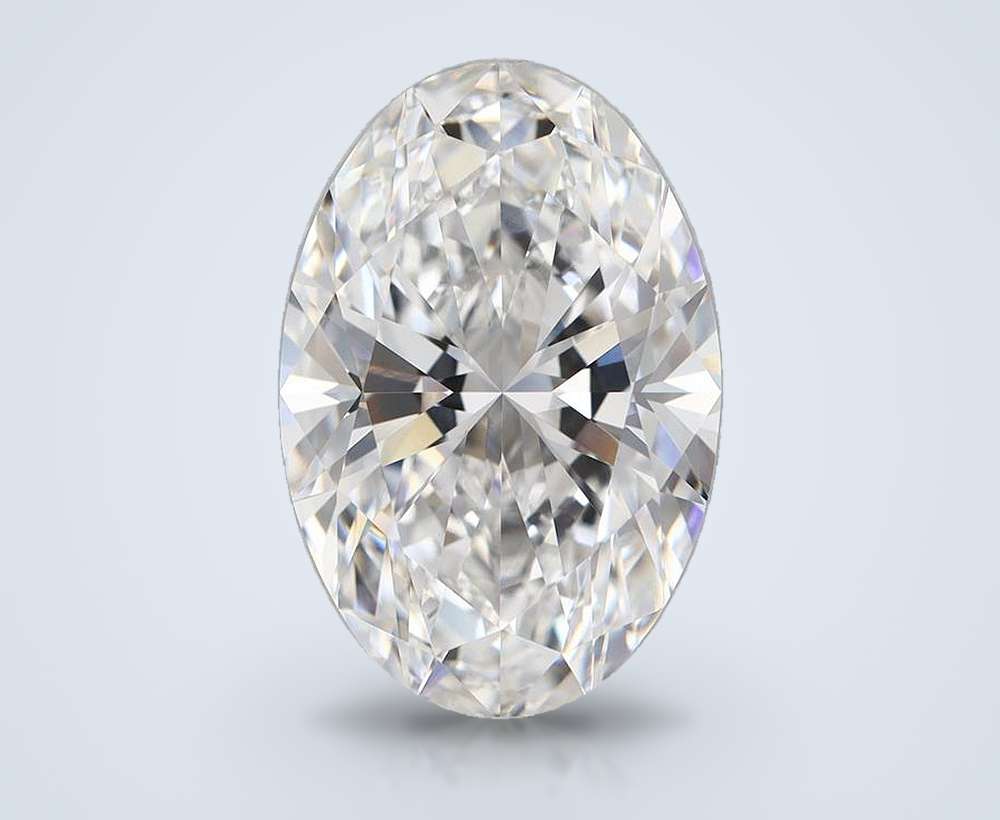 10.09 Carat Oval Lab Diamond