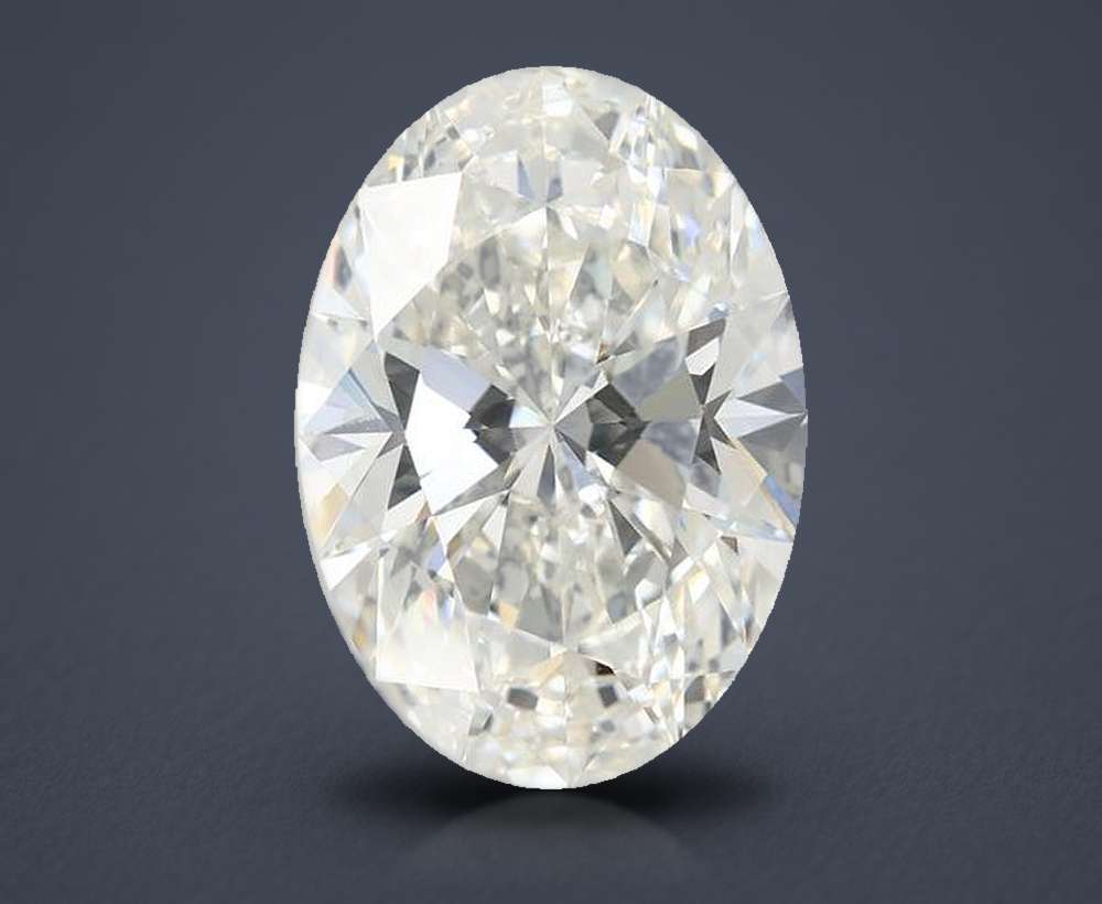 7.09 Carat Oval Lab Diamond