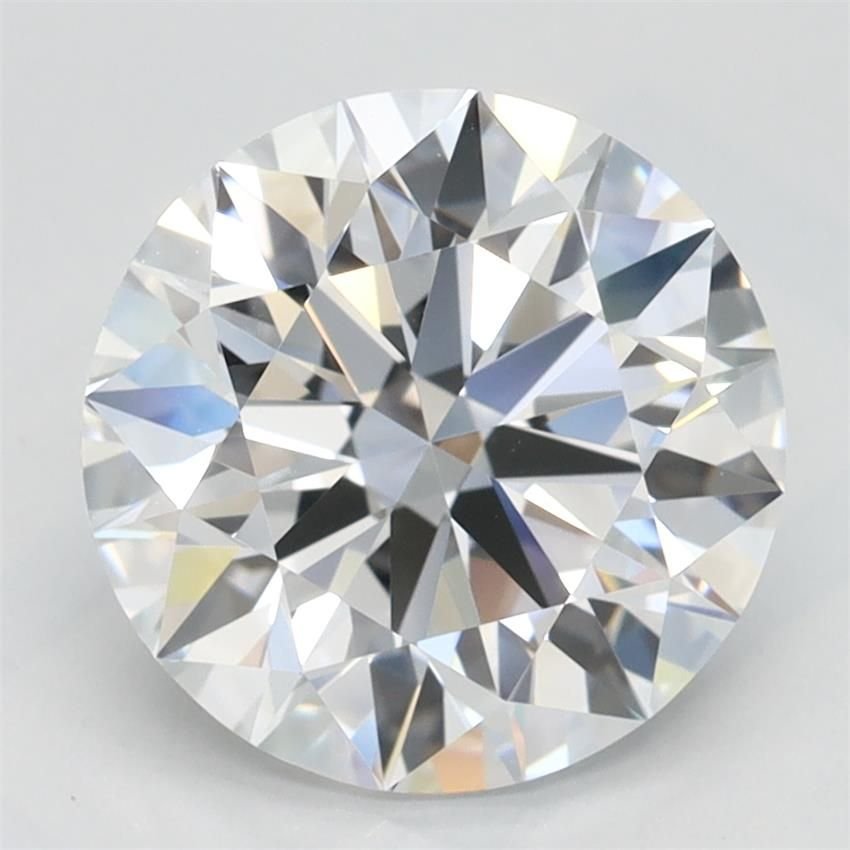 2.53ct D IF Rare Carat Ideal Cut Round Lab Grown Diamond