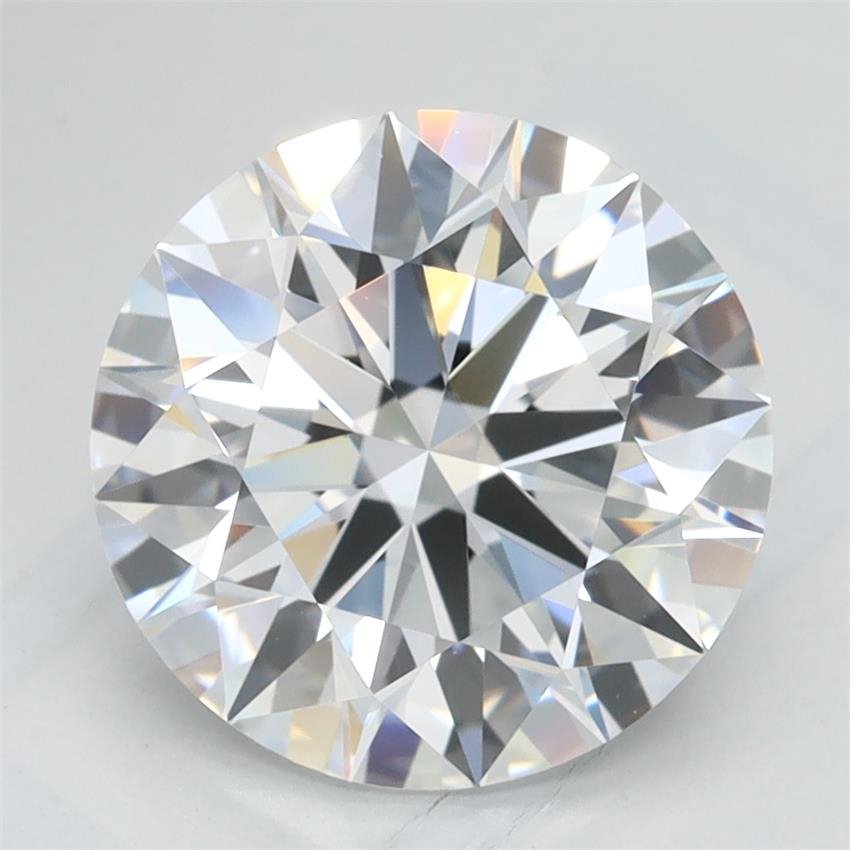2.47ct D VVS1 Rare Carat Ideal Cut Round Lab Grown Diamond