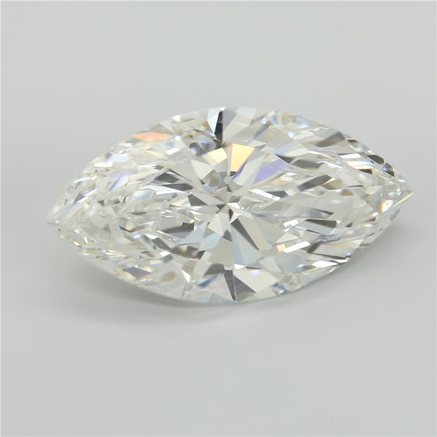 16.53ct F VVS2 Rare Carat Ideal Cut Marquise Lab Grown Diamond