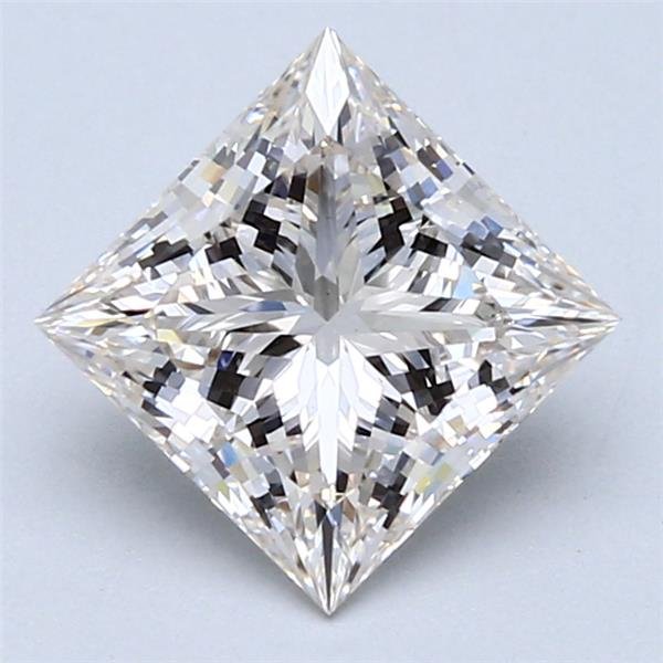 2.27ct I VS1 Rare Carat Ideal Cut Princess Lab Grown Diamond