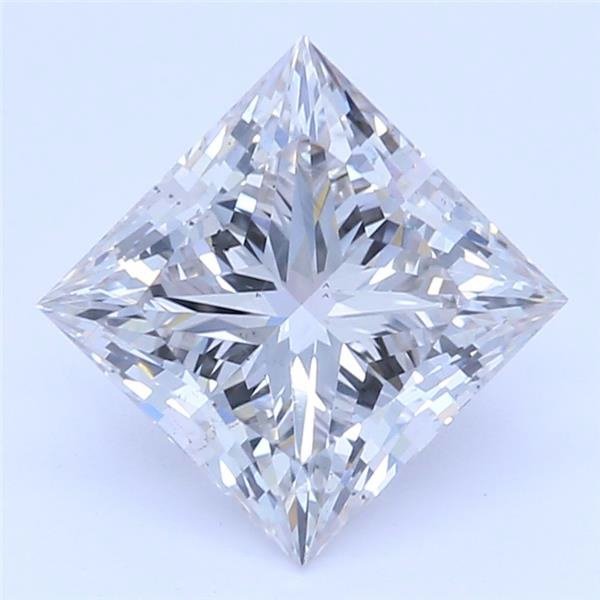 0.92ct H SI1 Rare Carat Ideal Cut Princess Lab Grown Diamond