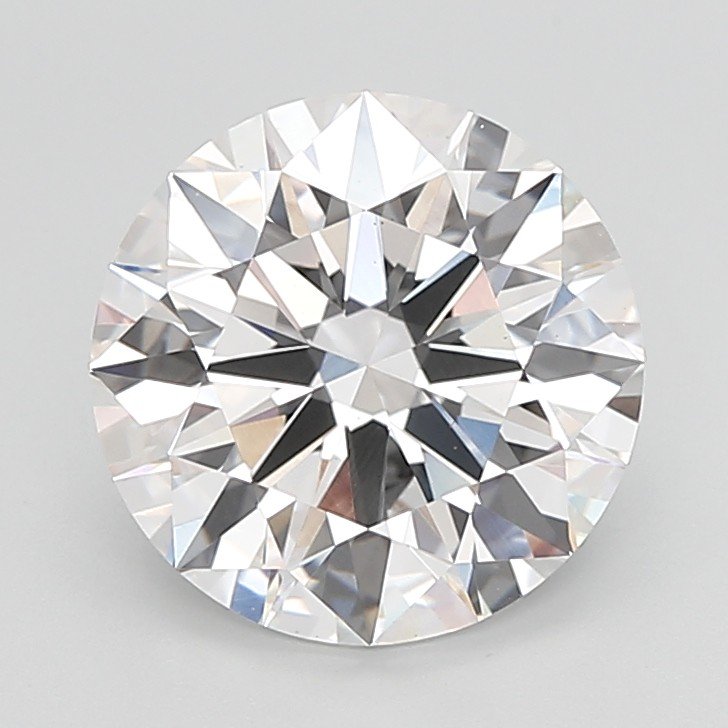 6.04 Carat Round Lab Diamond