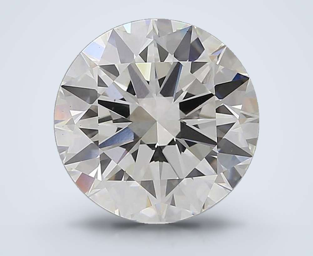4.43 Carat Round Lab Diamond