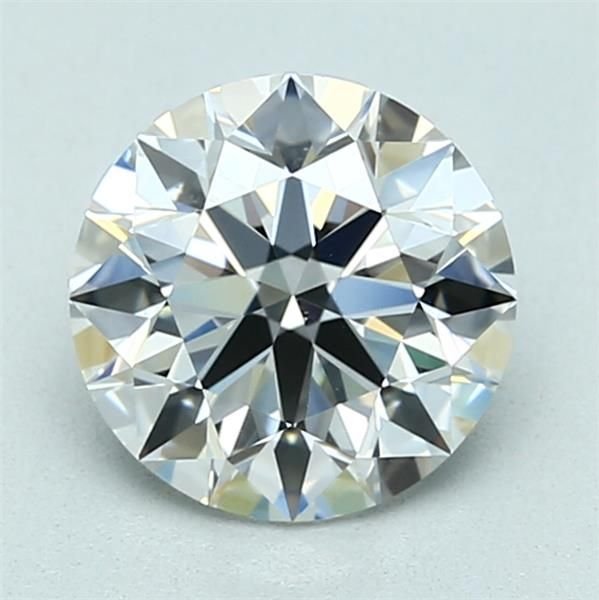 1.74ct F VS1 Rare Carat Ideal Cut Round Diamond