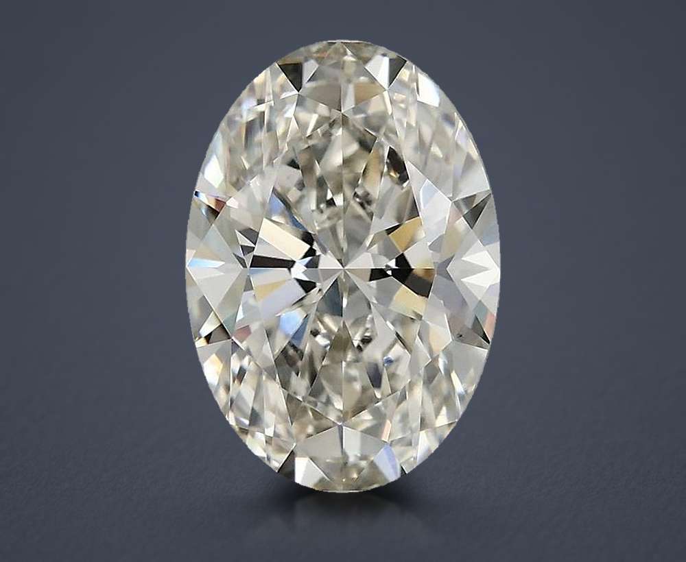 2.77 Carat Oval Lab Diamond
