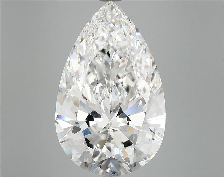 12.09ct E VVS2 Rare Carat Ideal Cut Pear Lab Grown Diamond