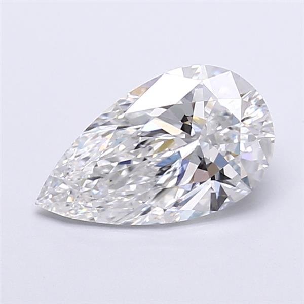 2.42ct E VS1 Rare Carat Ideal Cut Pear Lab Grown Diamond