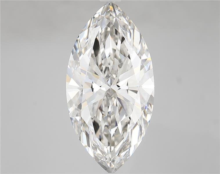 7.03ct H VS2 Rare Carat Ideal Cut Marquise Lab Grown Diamond