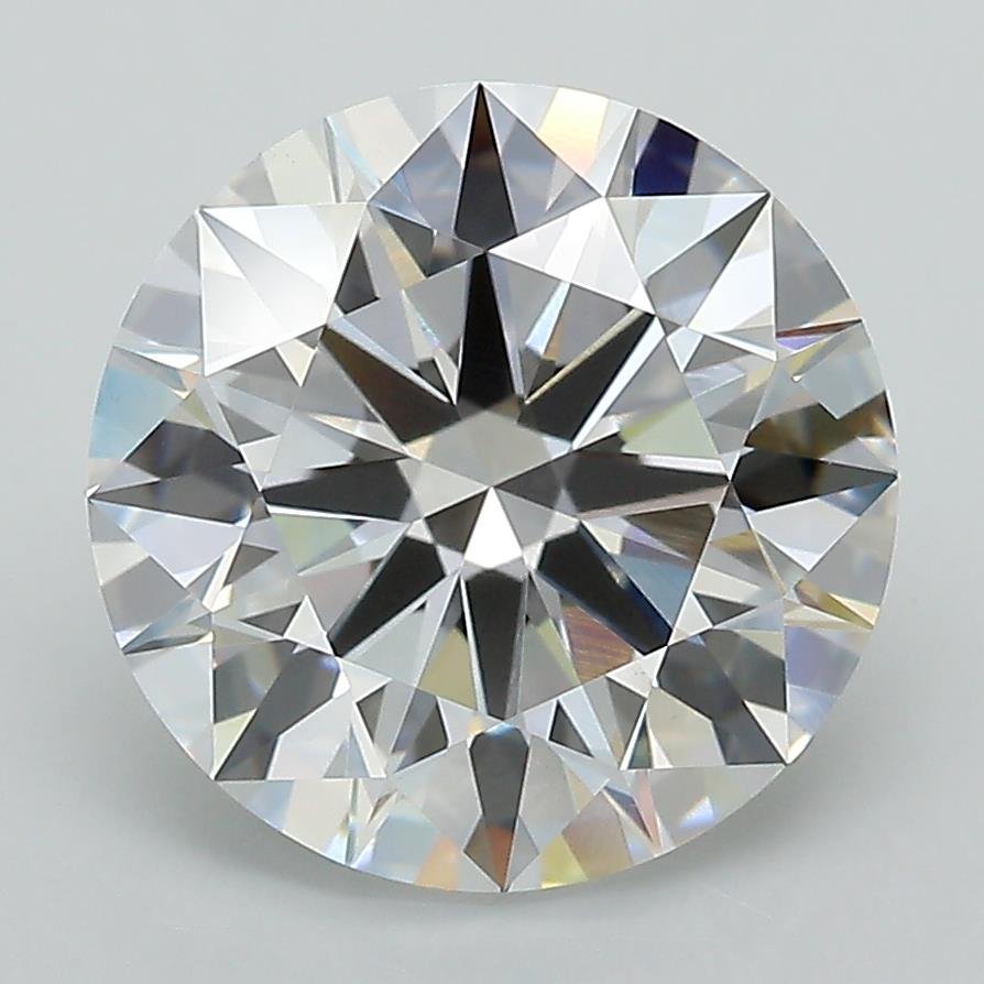 4.09ct D VS1 Rare Carat Ideal Cut Round Lab Grown Diamond