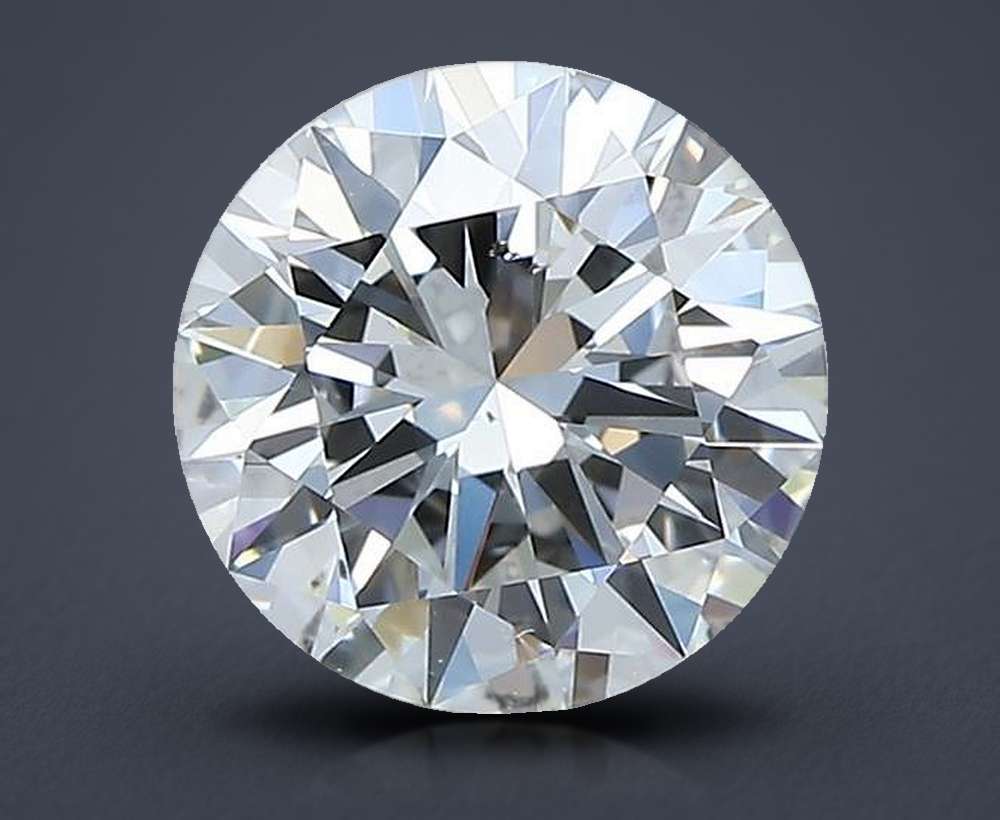 1.70 Carat Round Natural Diamond