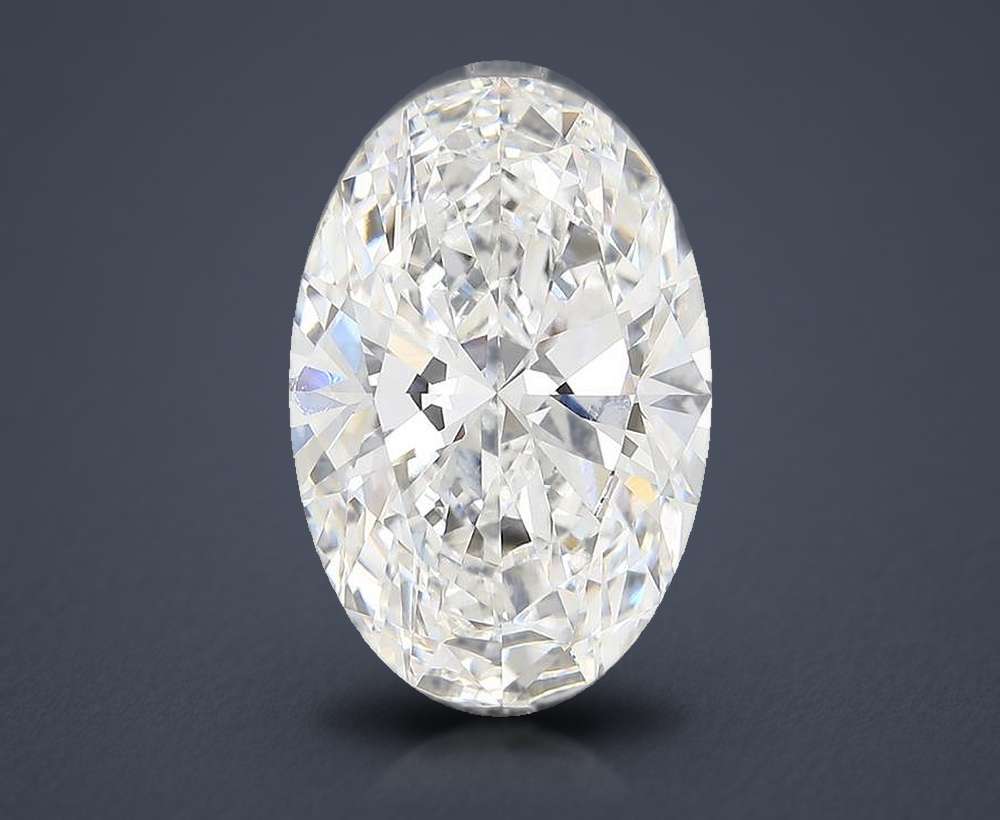 7.14 Carat Oval Lab Diamond