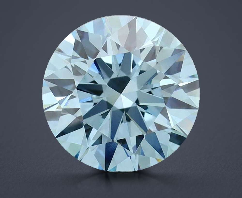 1.50 Ct. Fancy Vivid Blue Round Lab Diamond