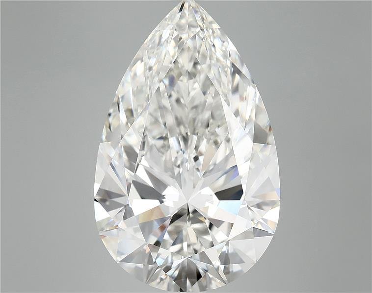 11.33ct F VVS2 Rare Carat Ideal Cut Pear Lab Grown Diamond
