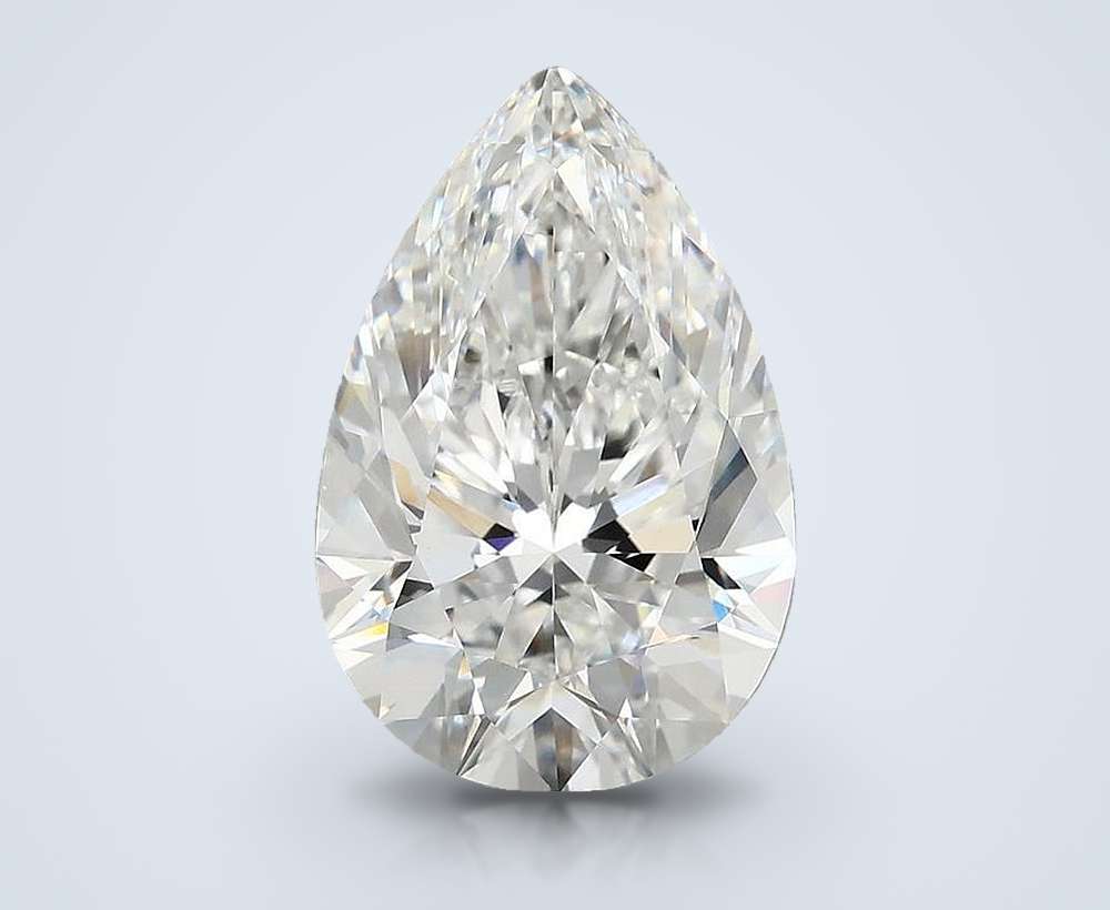 4.87 Carat Pear Lab Diamond