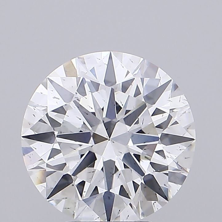 5.06ct E SI2 Rare Carat Ideal Cut Round Lab Grown Diamond