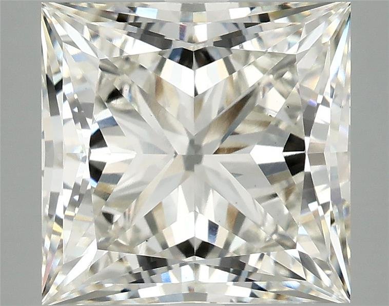 6.03ct H VS1 Rare Carat Ideal Cut Princess Lab Grown Diamond