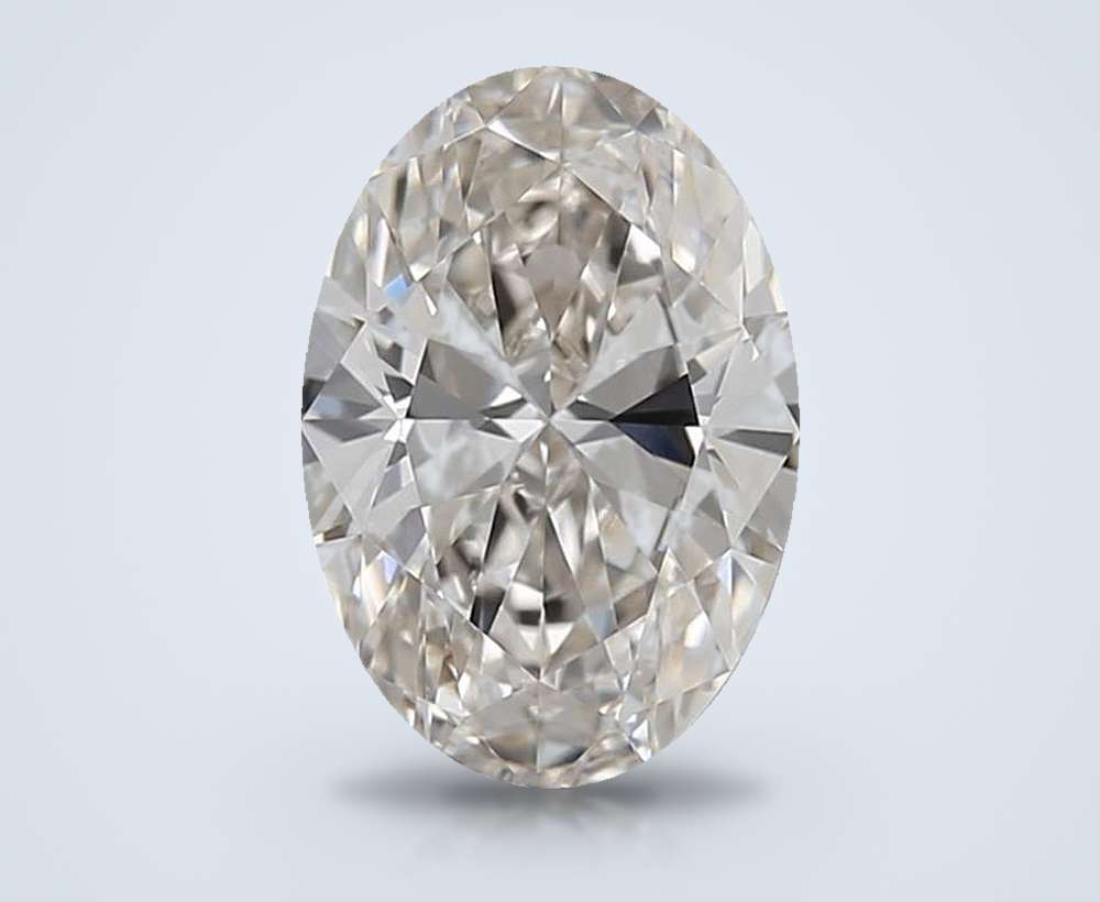0.53 Carat Oval Natural Diamond