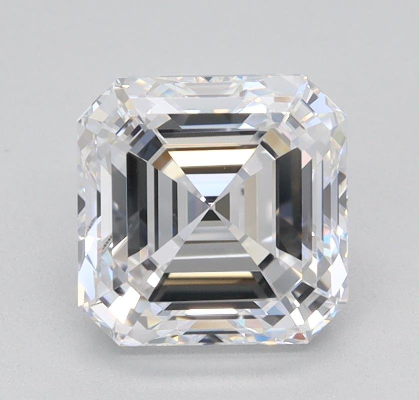 1.51ct D VS1 Rare Carat Ideal Cut Asscher Lab Grown Diamond