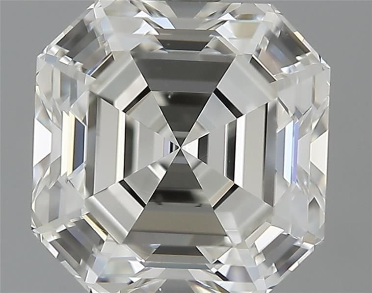 3.05ct I VS1 Rare Carat Ideal Cut Asscher Diamond