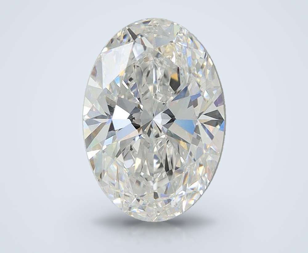 4.02 Carat Oval Lab Diamond
