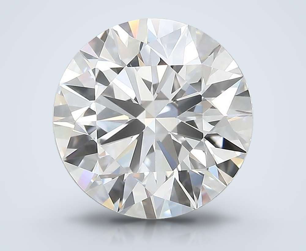 3.42 Carat Round Lab Diamond