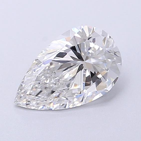 0.53ct E VVS1 Very Good Cut Pear Lab Grown Diamond