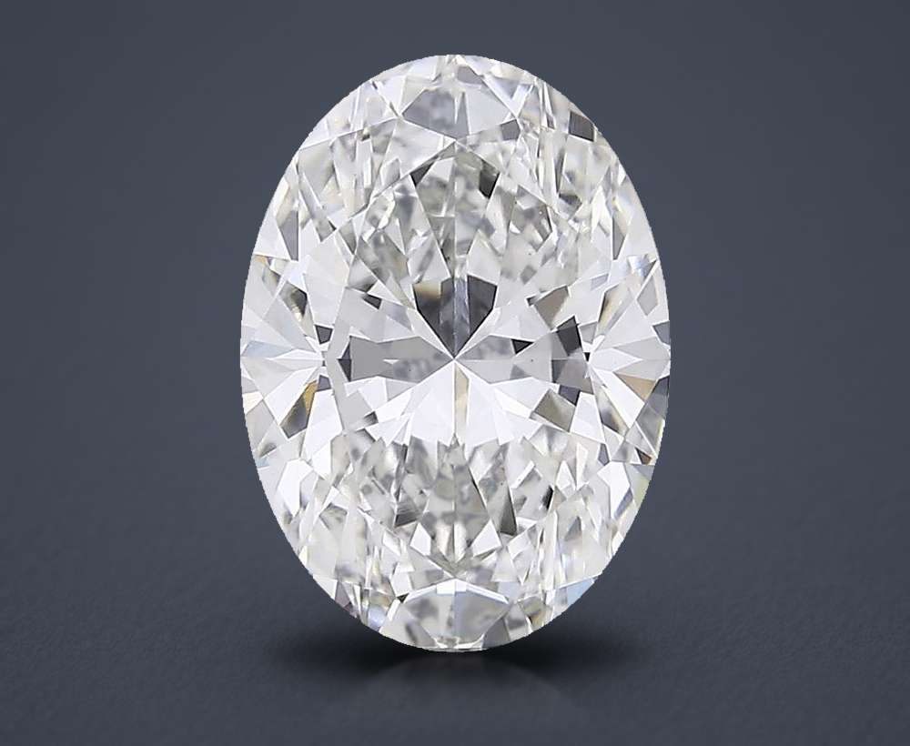 3.69 Carat Oval Lab Diamond