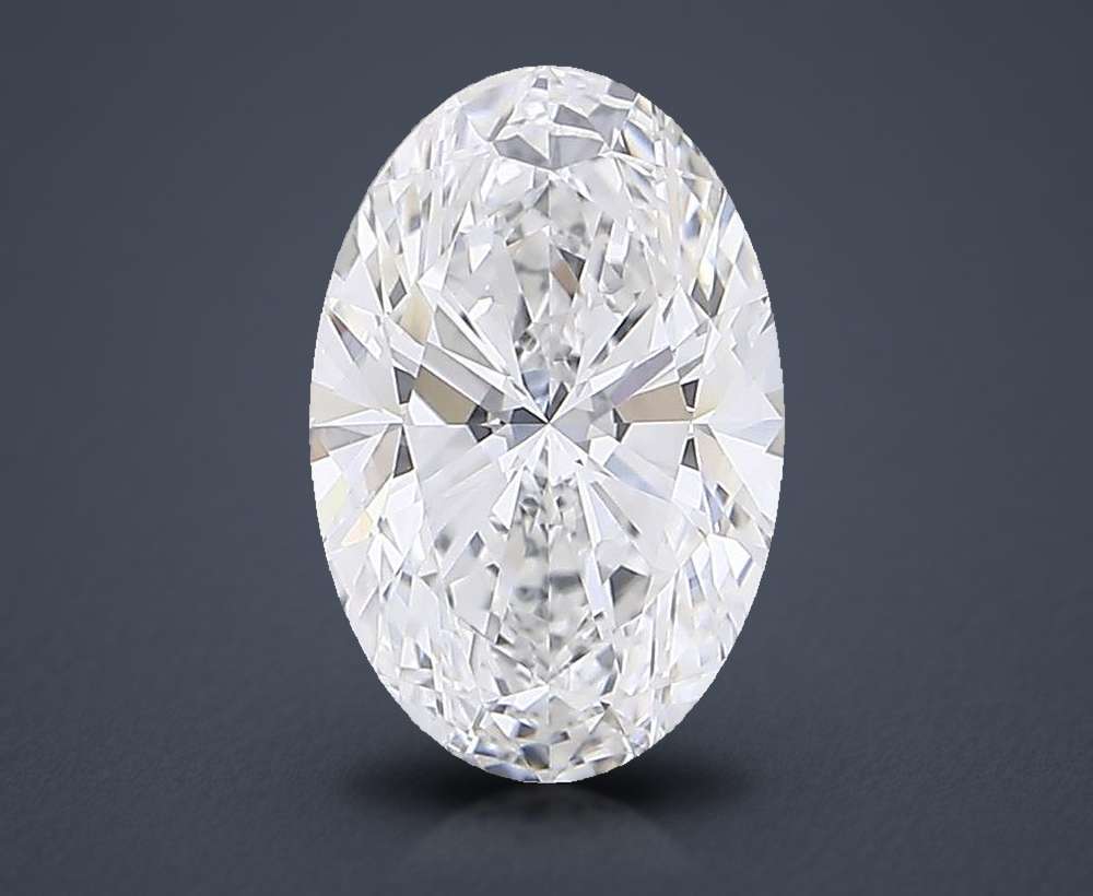 3.71 Carat Oval Lab Diamond