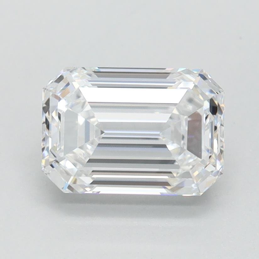 1.05ct D VVS1 Rare Carat Ideal Cut Emerald Lab Grown Diamond