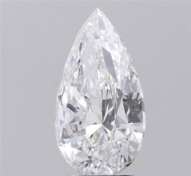 3.00 Carat Pear Lab Diamond