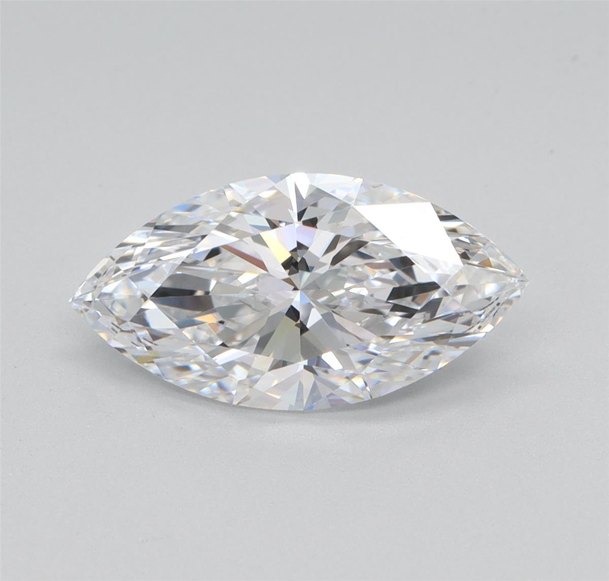 1.59ct D VVS2 Rare Carat Ideal Cut Marquise Lab Grown Diamond